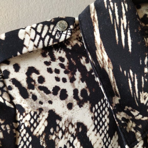 BCBGMAXASRIA Animal print blouse - Small - Picture 5 of 7